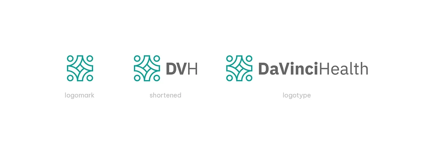 Da Vinci Cross logo construction board