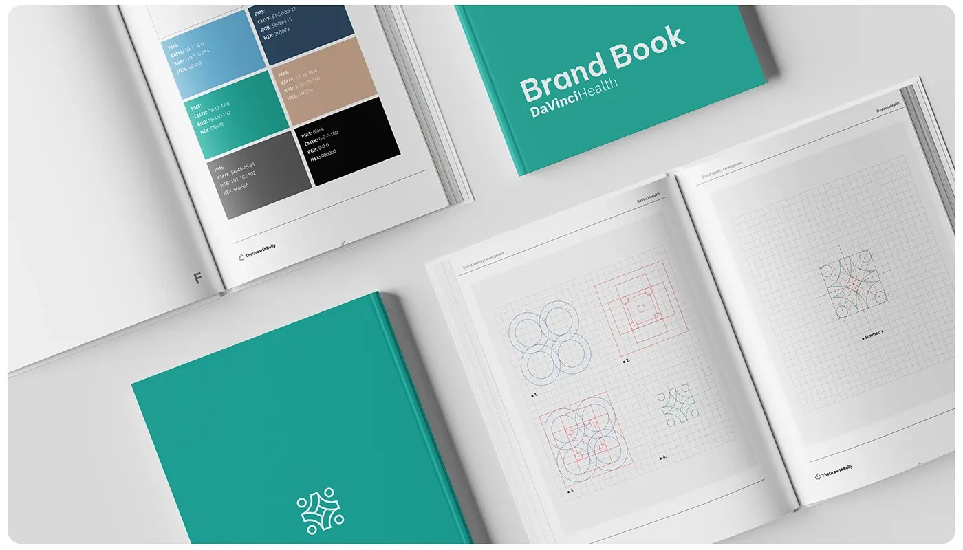 Da Vinci Hospital colour palette board