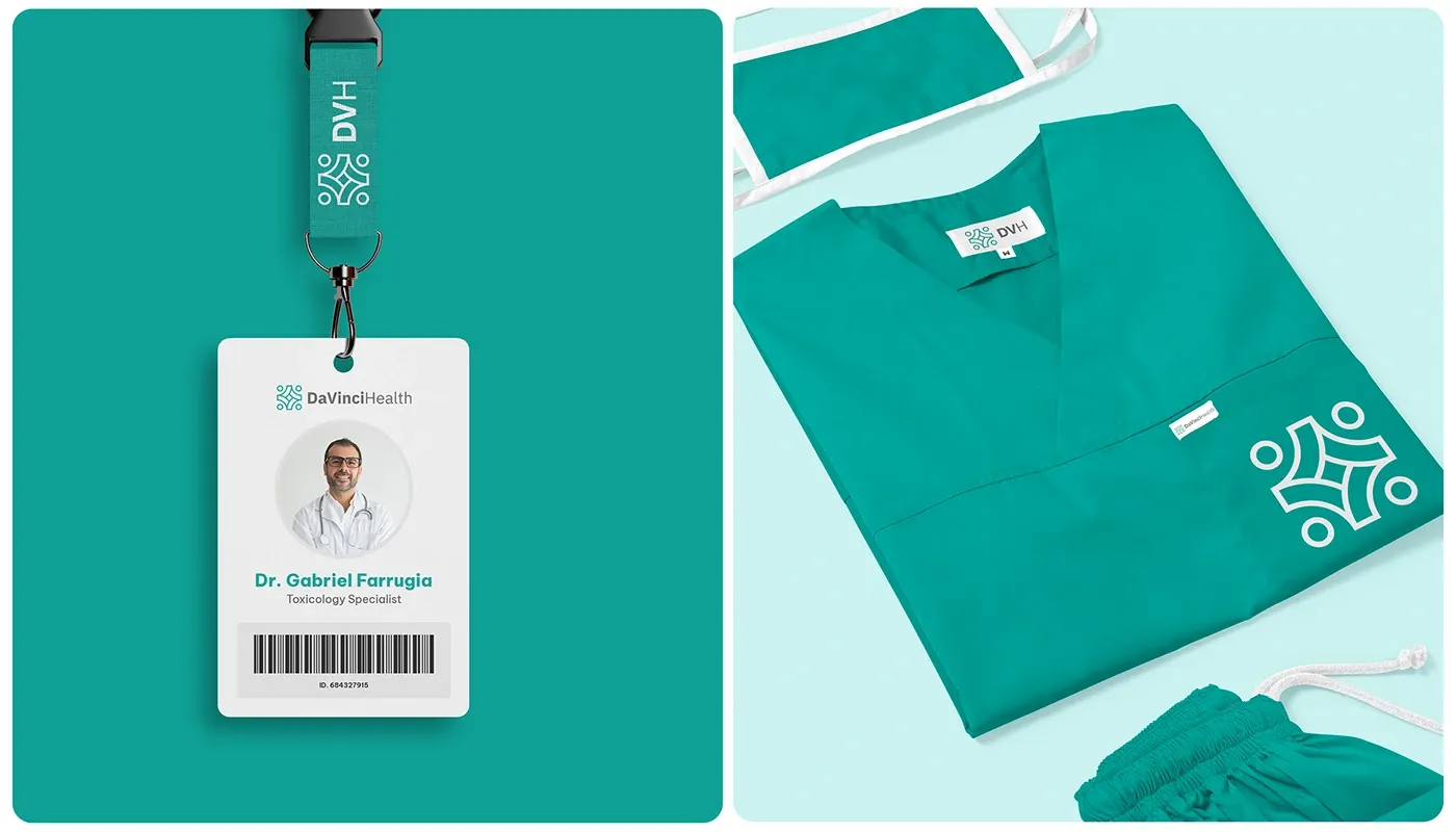 Da Vinci Hospital: A Rebrand Rooted in the Vitruvian Man
