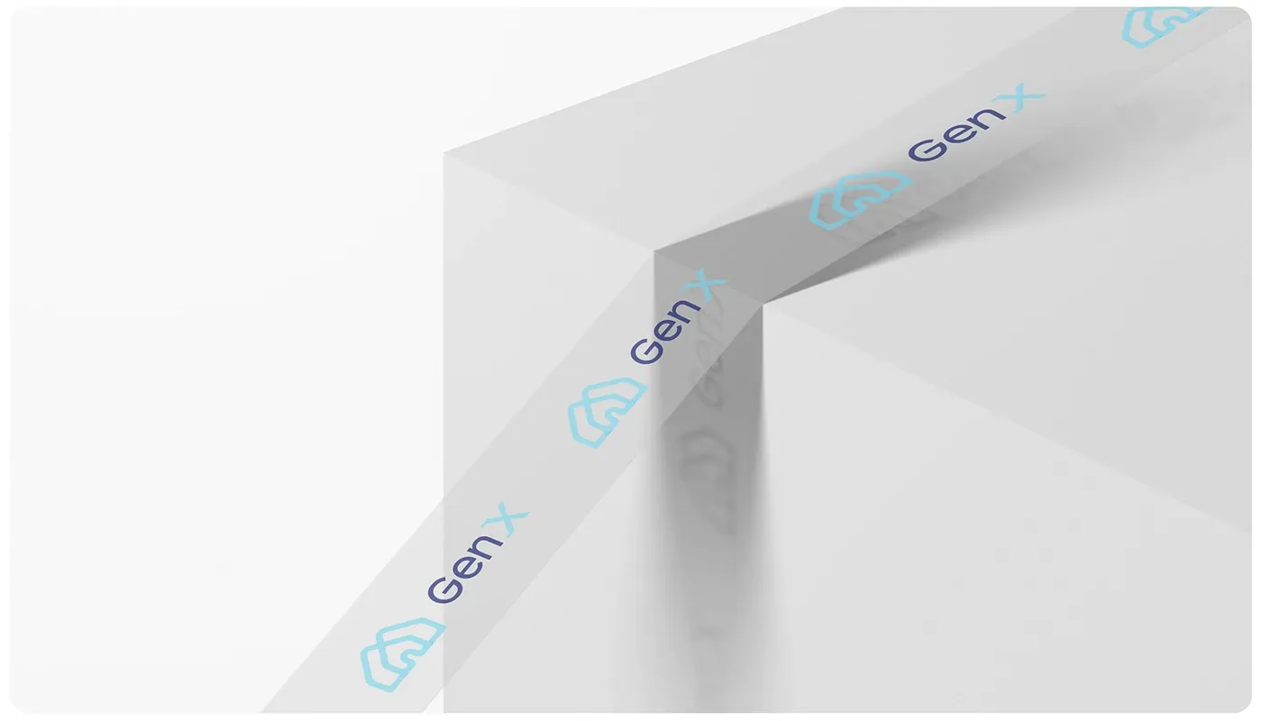 Gen X brand identity board